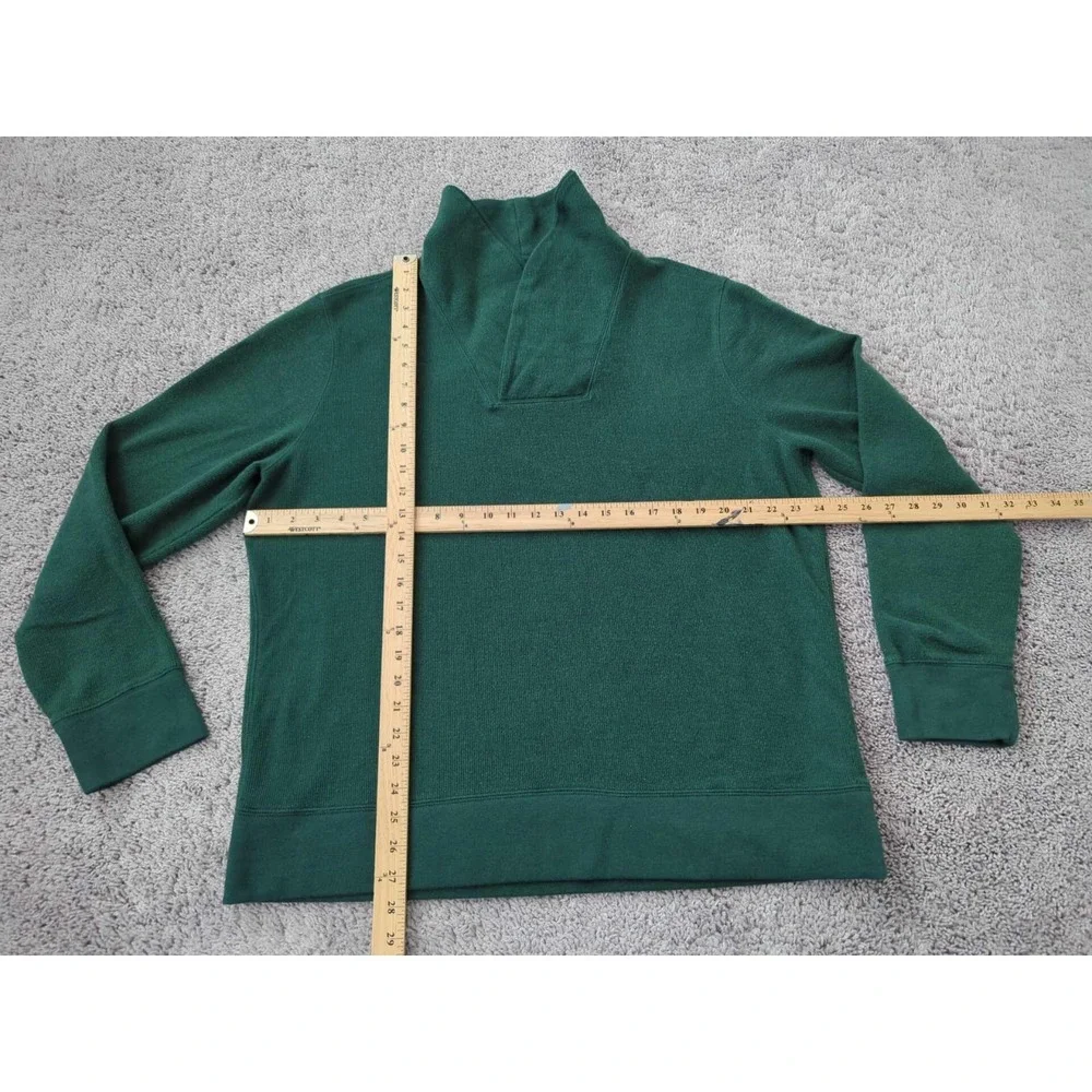 Banana Republic Sweater‎ Mens XL Green Pullover Long Sleeve Preppy Casual